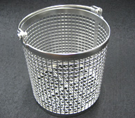 Column type heat-treatment basket